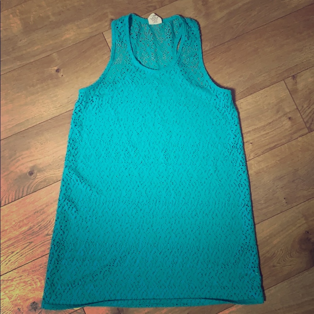 Wave zone girls swimsuit coverup